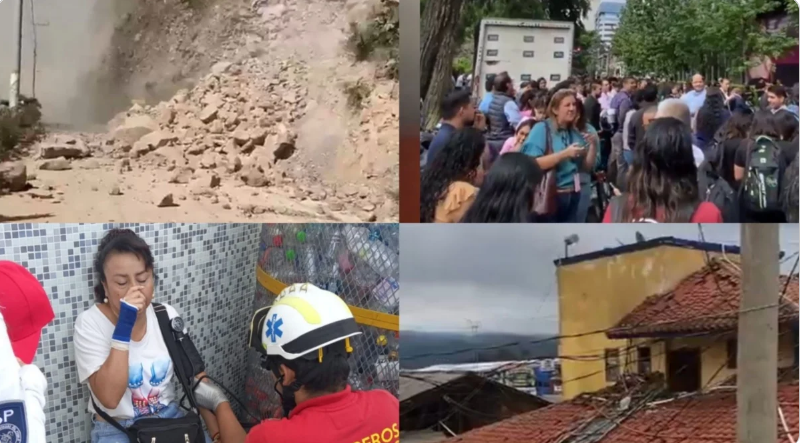 🚨 Sismo de magnitud 7.4 sacude a México: Alerta de tsunami activa y pánico en las calles