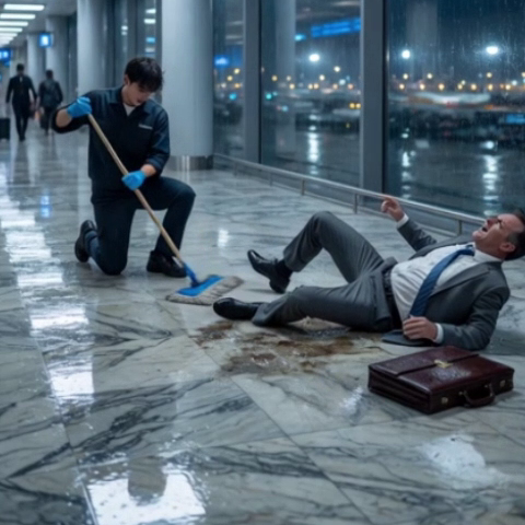 El Accidente en el Aeropuerto